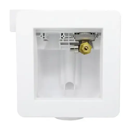 Firestop Ice Maker One Stop Box 1/2" Crimp PEX X 1/4" Comp