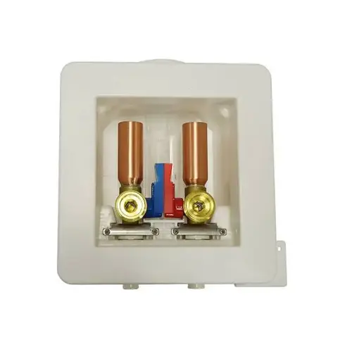 Firestop Washing Machine One Stop Box 1/2" Male Cpvc X 3/4" Ght