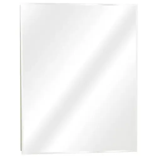 Zenith 24w X 30"H Dual Mount Single Door Medicine Cabinet With Beveled Mirror White Zenith 24w X 30"H Dual Mount Single Door Medicine Cabinet With Beveled Mirror White