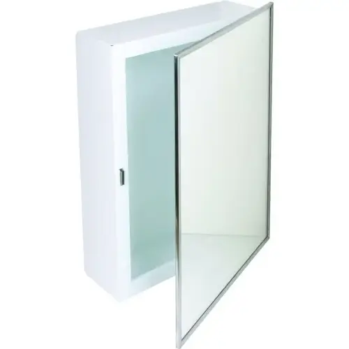 14w X 18"H Surface Mount Mirror Medicine Cabinet White 14w X 18"H Surface Mount Mirror Medicine Cabinet White