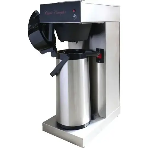 Commercial Coffee Brewer, 1450-Watt, Black Brew Chamber