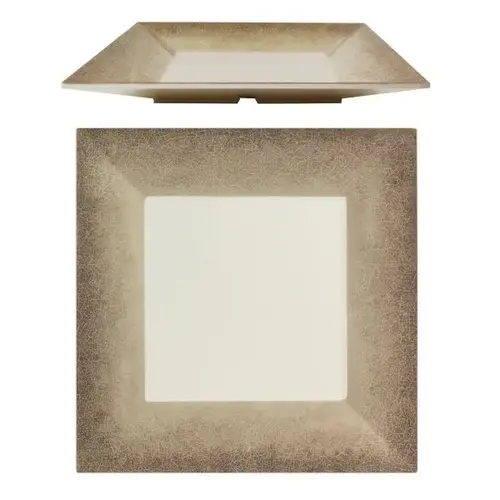 8" Square Plate Jazz