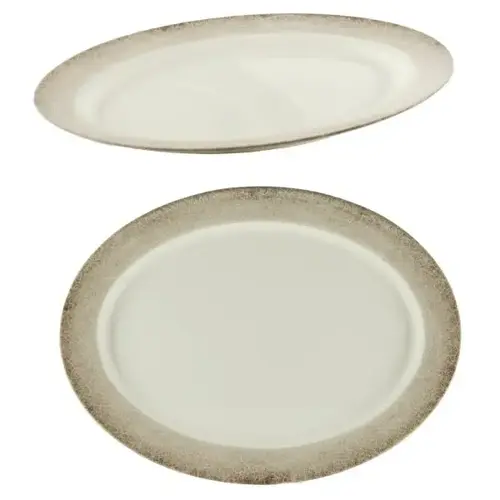 21 X 15" Oval Platter Jazz