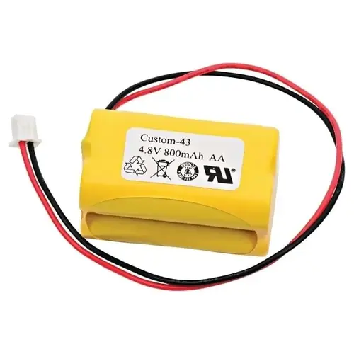 4.8 Volt Replacement Emergency Lighting Battery 2 4.8 Volt Replacement Emergency Lighting Battery 2