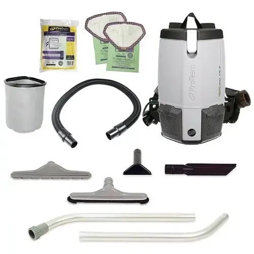 Provac Fs6 6 Quart Backpack Vacuum W/ Restaurant Tool Kit Provac Fs6 6 Quart Backpack Vacuum W/ Restaurant Tool Kit