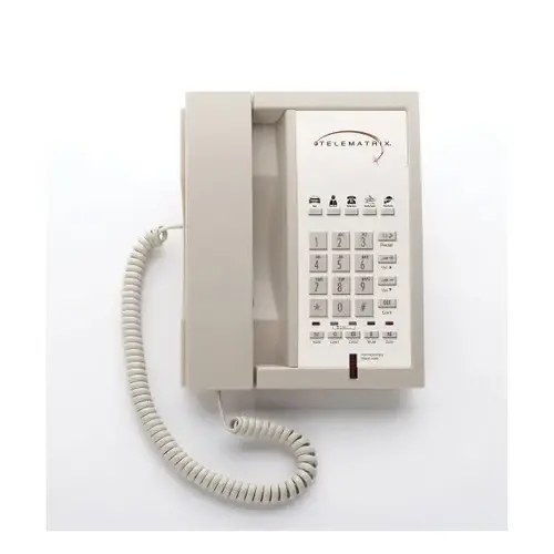 Ash 3302mwd5 A 2-Line Speakerphone With 5-Guest Service Button