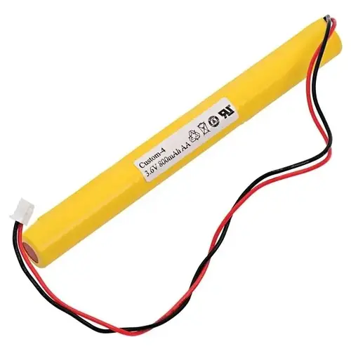 3.6 Volt 600 Mah Replacement Emergency Lighting Battery 3.6 Volt 600 Mah Replacement Emergency Lighting Battery