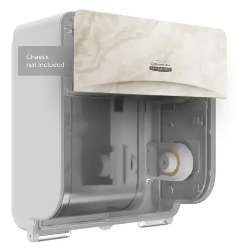 Icon 58793 Faceplate, For 4 Roll Coreless Standard Roll Toilet Paper Dispensers (Warm Marble)