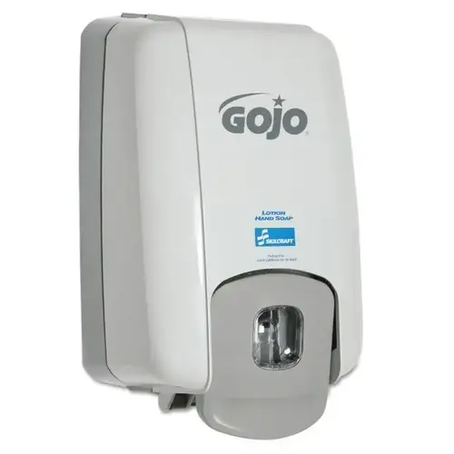 Gojo Hand Soap Dispenser 2,000 Ml 6 X 4.5 X 10.5 Gray