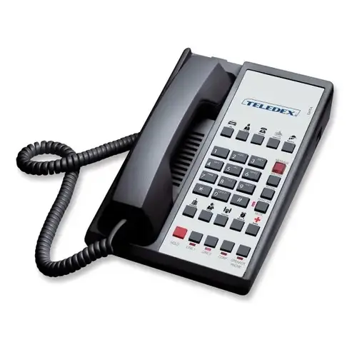 Black Diamond L2s-10e 2-Line Speakerphone With 10-Guest Service Button Black Diamond L2s-10e 2-Line Speakerphone With 10-Guest Service Button