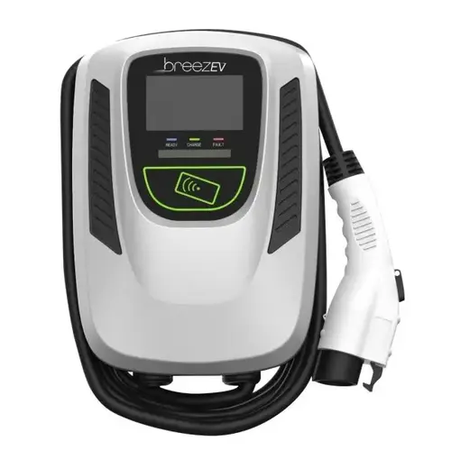 Breezev 48a Lvl 2 Electric Vehicle Charging Station (2-Yr. Ampup Lite Plan) Breezev 48a Lvl 2 Electric Vehicle Charging Station (2-Yr. Ampup Lite Plan)