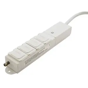 HUBBELL WIRING HBL4MG620 20 Amp 4-Outlet Hcoa Surge Protector 6 ft Cord