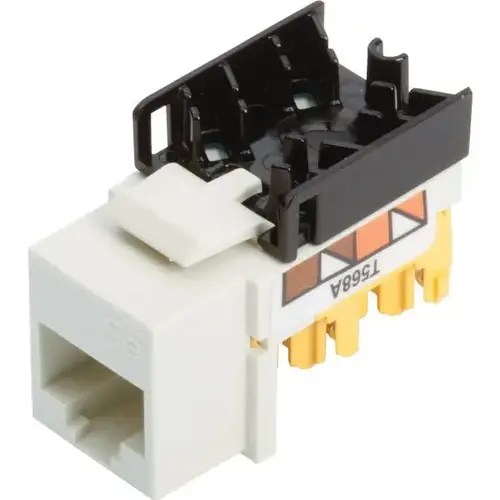 Quickport Cat-5 Jack (White)