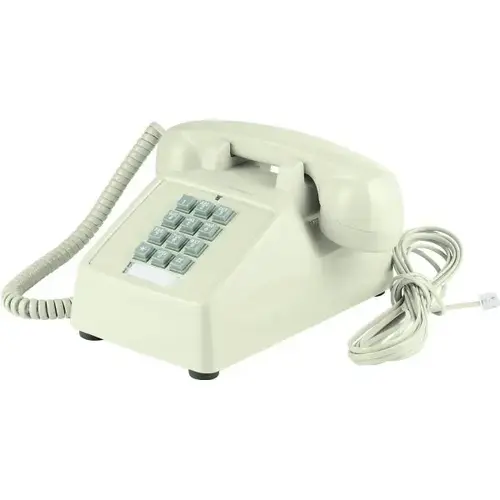 Scitec Single Line Telephone, Ash Color