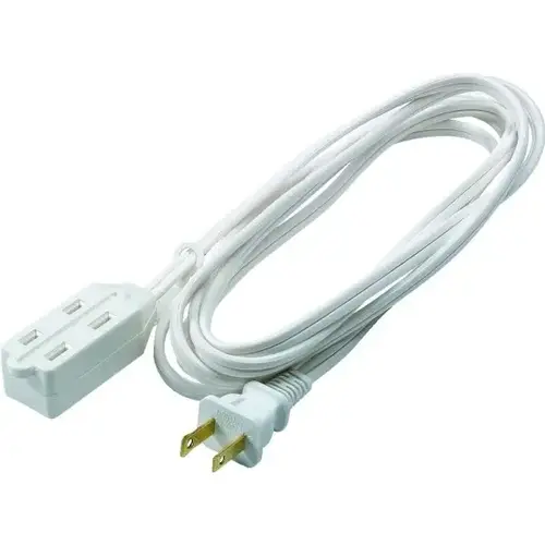 Spt-2 9 Ft 13 Amp 16-Gauge Indoor Power Extension Cord (White) Spt-2 9 Ft 13 Amp 16-Gauge Indoor Power Extension Cord (White)