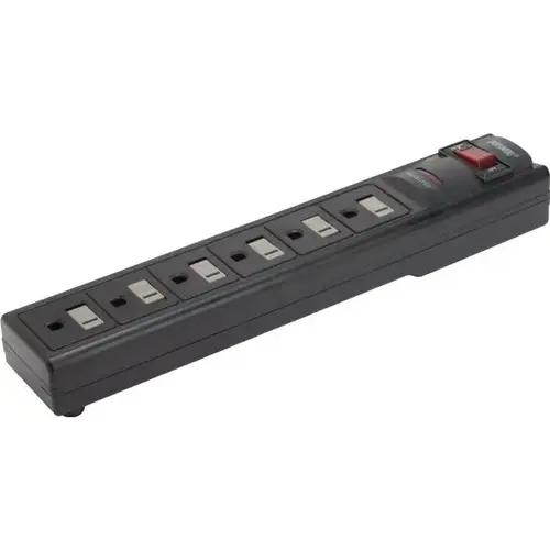 6-Outlet Surge Protector 6-Outlet Surge Protector