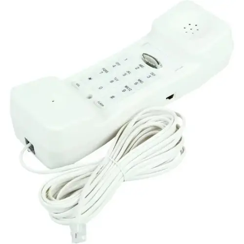 H2001 Single Line White Telephone
