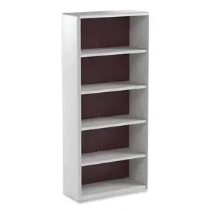 Safco 7173GR Valuemate 5-Shelf Economy Bookcase, 31.75"W X 13.5"D X 67"H, Gray