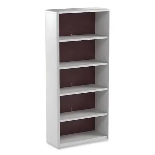 Valuemate 5-Shelf Economy Bookcase, 31.75"W X 13.5"D X 67"H, Gray Valuemate 5-Shelf Economy Bookcase, 31.75"W X 13.5"D X 67"H, Gray
