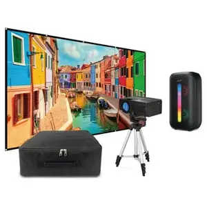 iLive THE2023BDL Cinema Pop-Up Movie Theater Kit