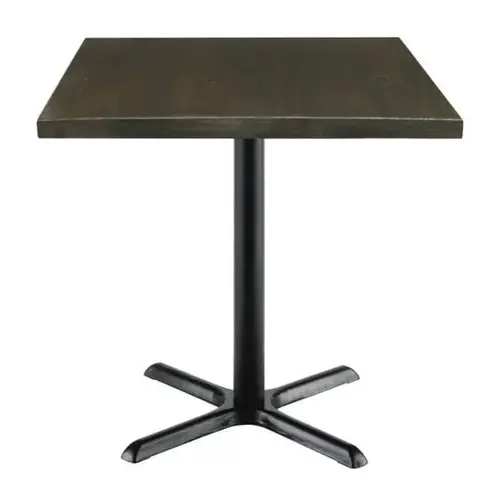 Urban Loft 29 In Square Vintage Wood Break Room Table (Espresso)