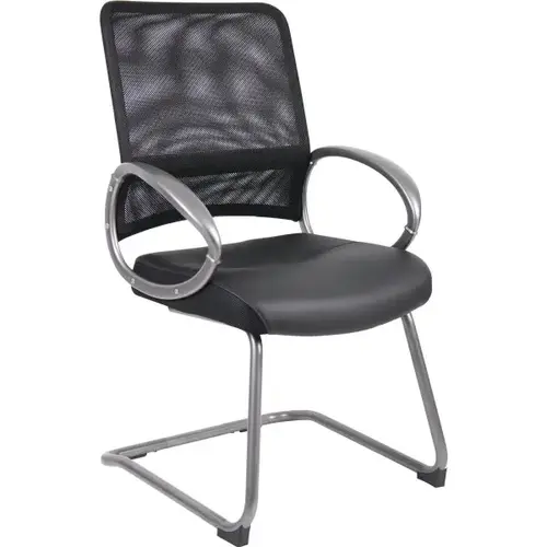 Mesh Guest Chair Pewter Mesh Guest Chair Pewter
