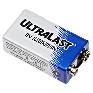 Ultralast LITH-9V 9 Volt Lithium Lith-9v Battery