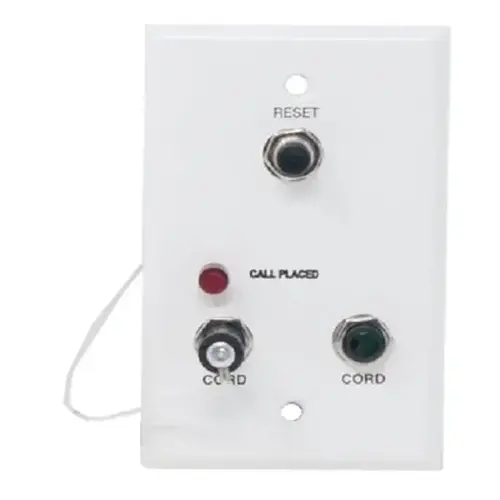 Dual Patient Locking Button Systems With Call Placed Lamp