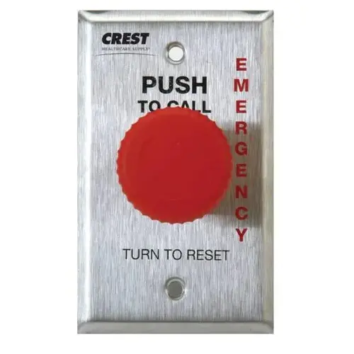 Universal Emergency Locking Push Button Station Replacement
