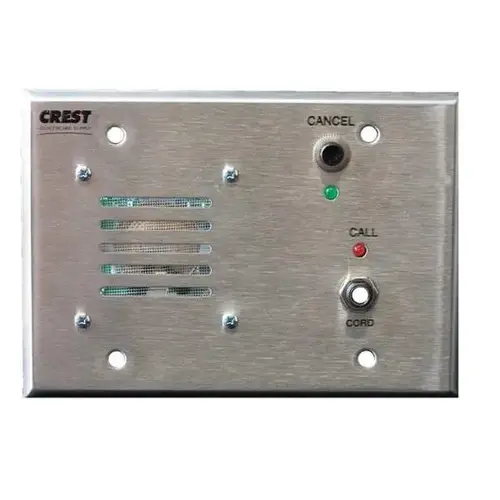 Setco Replacement For Nursecall Pullcord Station, 2-Gang