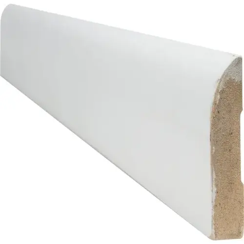 2-1/2" X 12 ft - 3/8" Primed Medium Density Fiberboard Ranch Base 2-1/2" X 12 ft - 3/8" Primed Medium Density Fiberboard Ranch Base