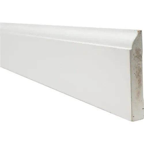 3-1/4" X 12 ft-1/2" Primed Mdf Colonial Base 3-1/4" X 12 ft-1/2" Primed Mdf Colonial Base