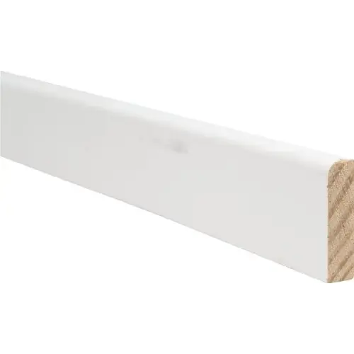 1-1/4" X 7 ft - 3/8" Primed Finger Joint Door Stop