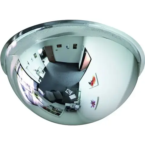 18 In 360 degree Panoramic Full Dome Acrylic Mirror 18 In 360 degree Panoramic Full Dome Acrylic Mirror