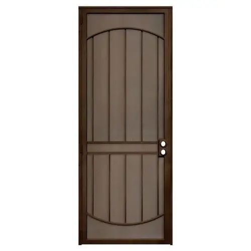 36 In. X 96 In. Arcada Copper Right Steel Security Door