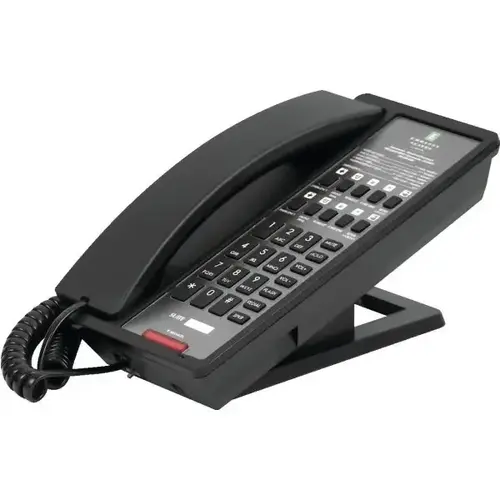 Neo Speakerphone Single Line With 3,5, Or 10 Guest Service Keys, Black