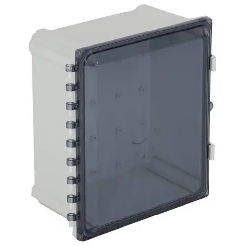 Polycarbonate Enviroarmour Enclosure, 14 X 12 X 7, Tinted Polycarbonate Enviroarmour Enclosure, 14 X 12 X 7, Tinted