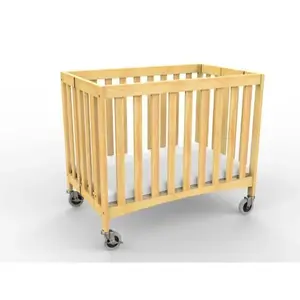 Foundations 2731040 Travel Sleeper Compact Folding Wood Crib