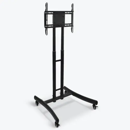 Fp1000 Adjustable Height Rolling 32-70 Tv Stand, Black Fp1000 Adjustable Height Rolling 32-70 Tv Stand, Black