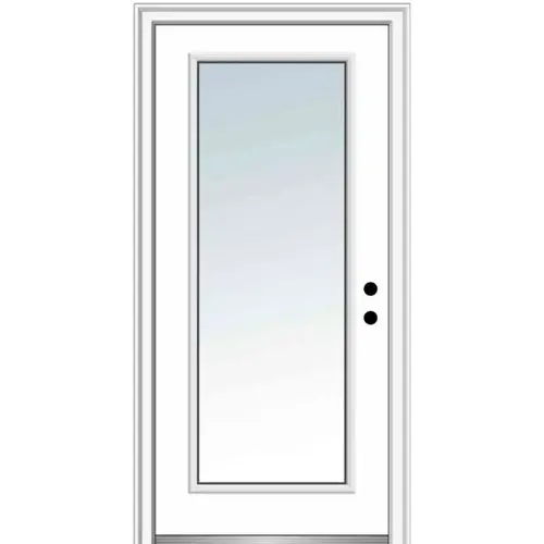 Full Lite 32" X 80" Lh-In Clear On 4-9/16" Finger-Jointed Primed Frame Full Lite 32" X 80" Lh-In Clear On 4-9/16" Finger-Jointed Primed Frame