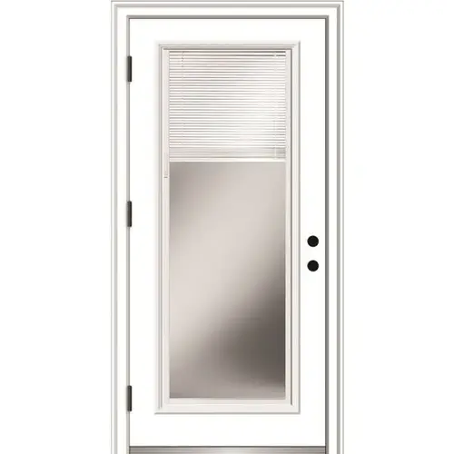 Full Lite 36" X 80" Rh-Out Rlb On 6-9/16" Primed Composite Frame Full Lite 36" X 80" Rh-Out Rlb On 6-9/16" Primed Composite Frame