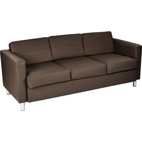 Java Pacific Sofa With Chrome Finish Legs