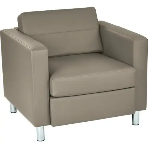 Stratus Pacific Arm Chair With Chrome Finish Legs Stratus Pacific Arm Chair With Chrome Finish Legs