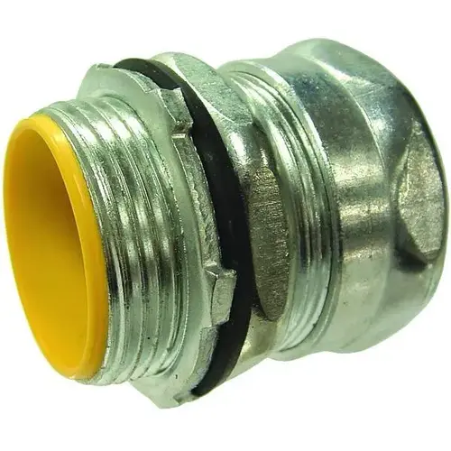 Raco Raintight Steel Emt Insulated Compression Connector, 1/2 In. Trade Size