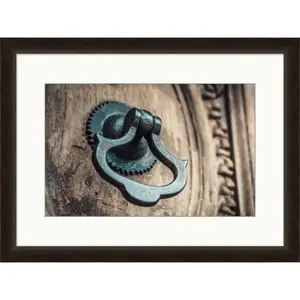 Clearwater Art Collection CAC-ART-05WE Metal Fixture, Warm Scheme, Espresso Frame