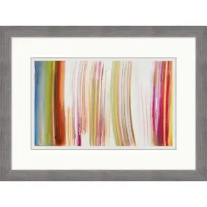 Clearwater Art Collection CAC-ART-05TS Sirens Song, Trendy Scheme, Silver Frame