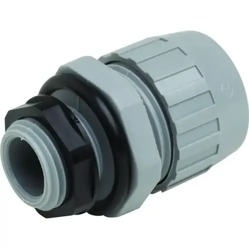 1/2 In Straight Nylon Liquid-Tight Connector