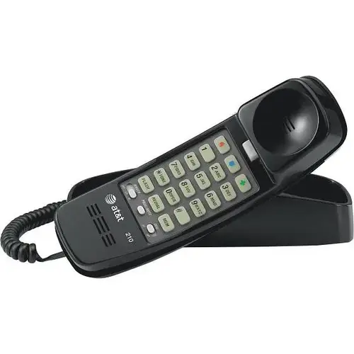VTech 210 Trimline Telephone (Black)