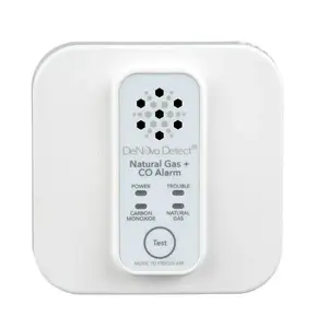 DeNova Detect DD623NCV-CTR 10-Year Battery-Powered Natural Gas/Carbon Monoxide Combo Alarm With Voice Alert