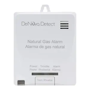 DeNova Detect ML-310ES 6-Year Battery-Powered Natural Gas Alarm With Voice Alert